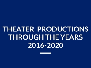 Theater productions