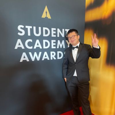 Photo of Duke Alum 2019 Robin Wang, winner of Student Academy Award